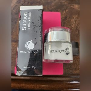 Sunction black mask & Spascriptions night